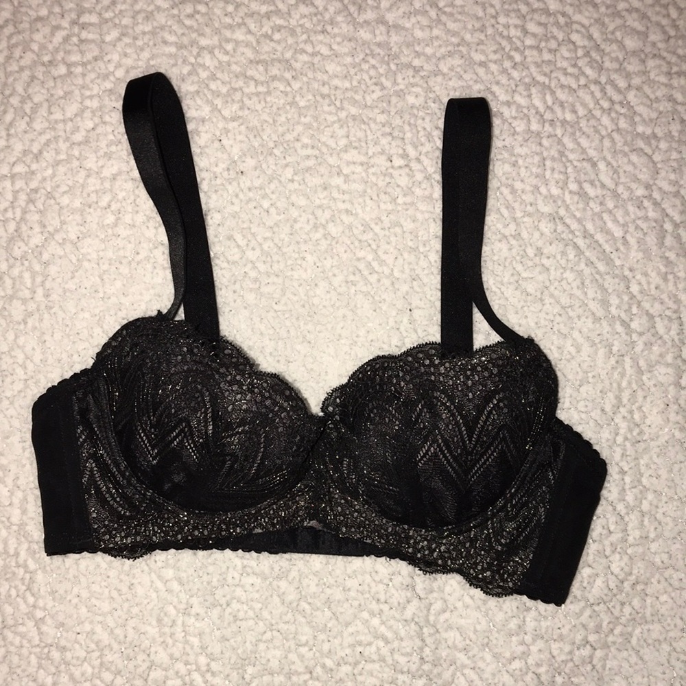 Ampfied Black Chelsea Bra